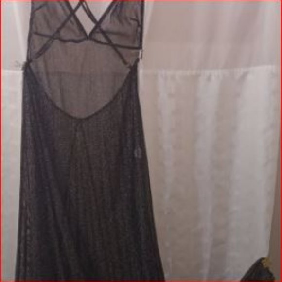 Wicked Weasel Dresses & Skirts - Wicked Weasel Black Sheer Dress. S.